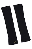 Митенки из пуха яка, чёрные